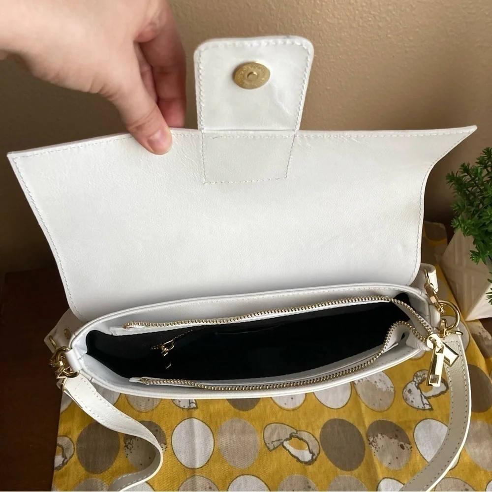 House of Harlow 1960 white snake crossbody bag - Picture 3 of 16